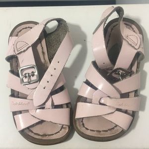 Light pink Salt Water toddler sandals
